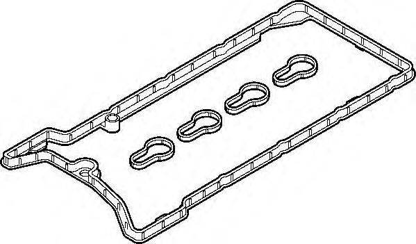 Комплект прокладок, кришка головки циліндра ELRING 006.750
