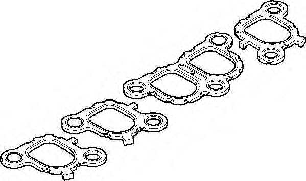 Комплект прокладок, впускний колектор ELRING 217.460