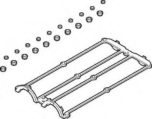 Комплект прокладок, кришка головки циліндра ELRING 569.460