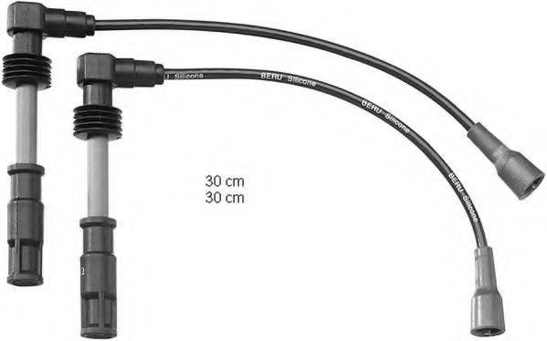 Комплект дротів запалення BERU ZEF1367