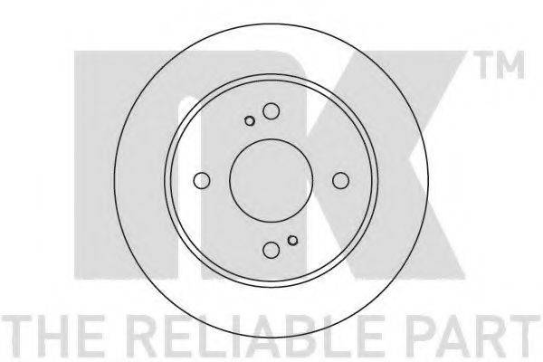гальмівний диск NK 202248
