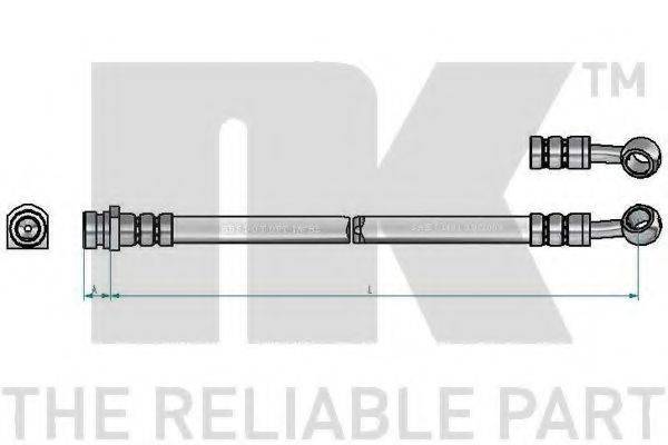 Гальмівний шланг NK 853494