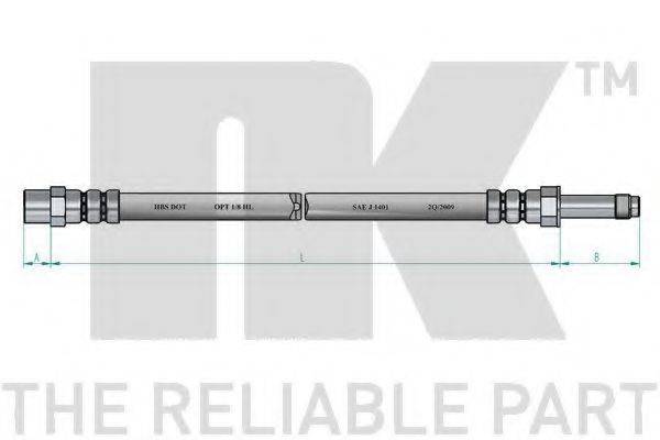 Гальмівний шланг NK 851516