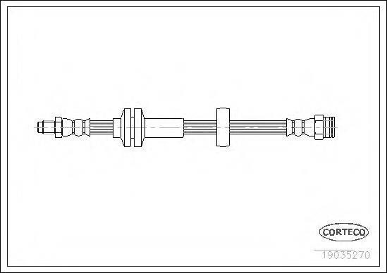 Гальмівний шланг CORTECO 19035270
