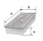 Повітряний фільтр SOFIMA S 1430 A