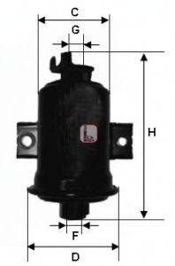 Паливний фільтр SOFIMA S 1560 B