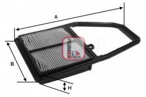 Повітряний фільтр SOFIMA S 3228 A