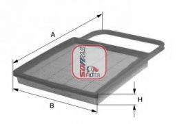 Повітряний фільтр SOFIMA S 3604 A