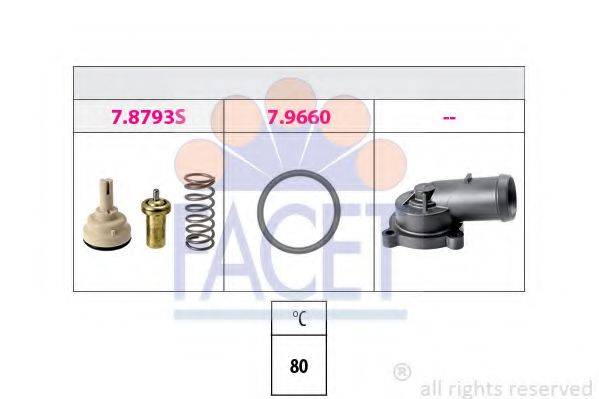 Термостат, що охолоджує рідину FACET 7.8793K