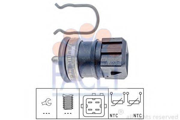 Датчик, температура охолоджуючої рідини FACET 7.3251