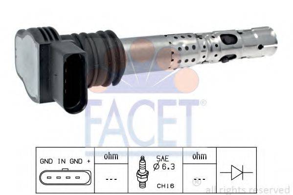 Котушка запалювання FACET 9.6329