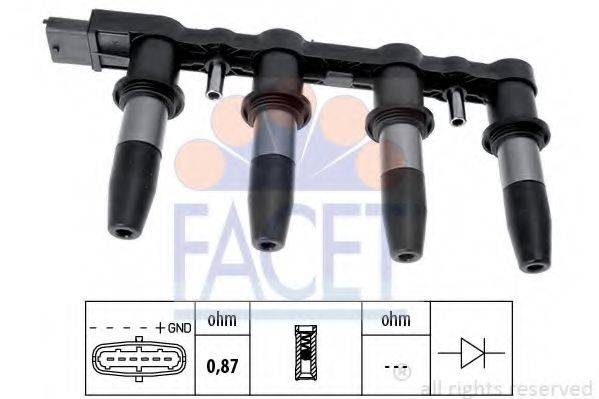 Котушка запалювання FACET 9.6350