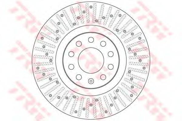 гальмівний диск TRW DF6189S