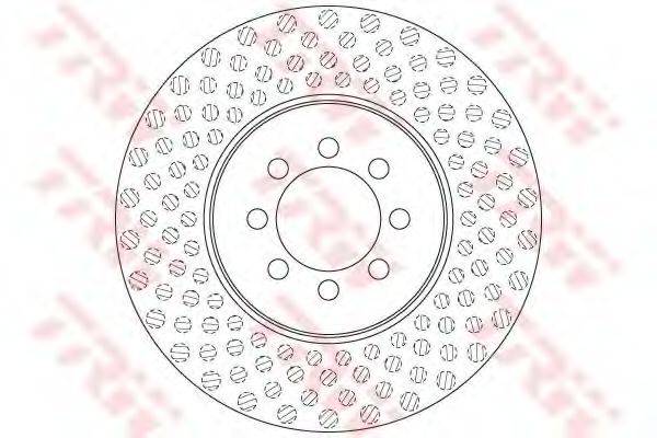 гальмівний диск TRW DF6250S