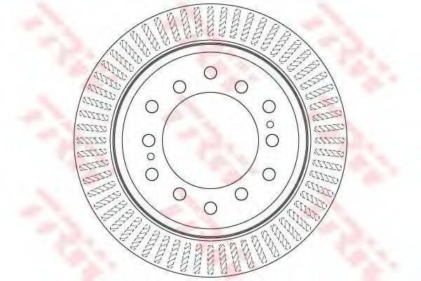 гальмівний диск TRW DF6342