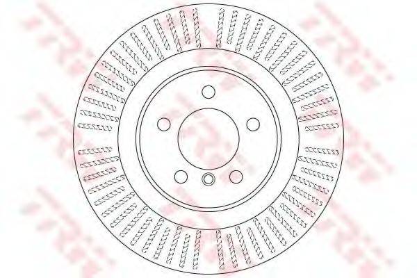 гальмівний диск TRW DF6507S