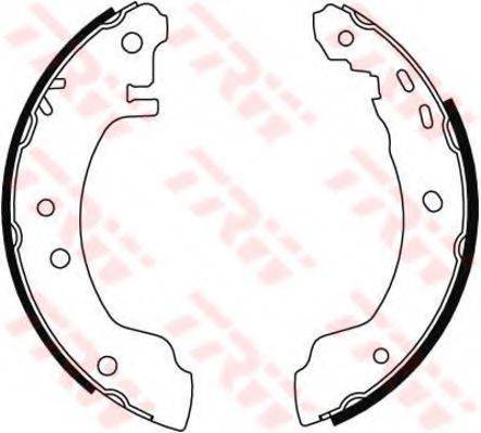 Комплект гальмівних колодок TRW GS8529