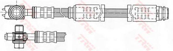 Гальмівний шланг TRW PHD946