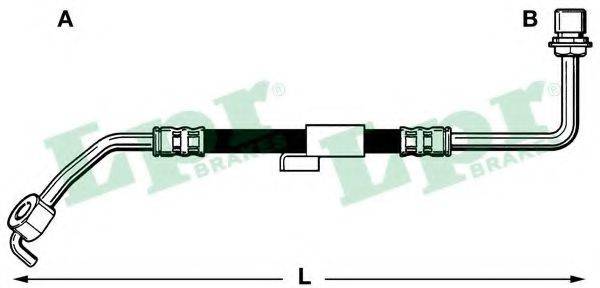 Гальмівний шланг LPR 6T46218