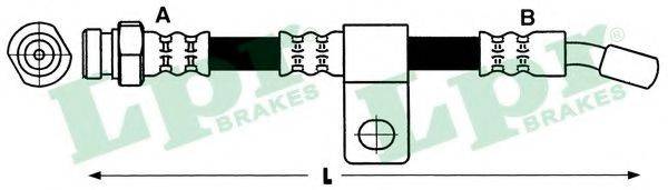 Гальмівний шланг LPR 6T48150