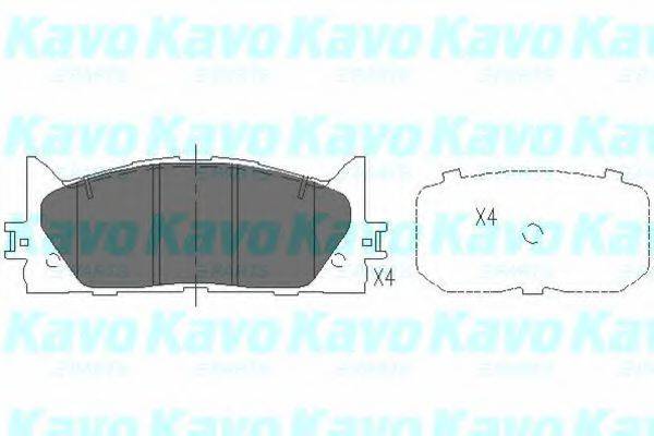 Комплект гальмівних колодок, дискове гальмо