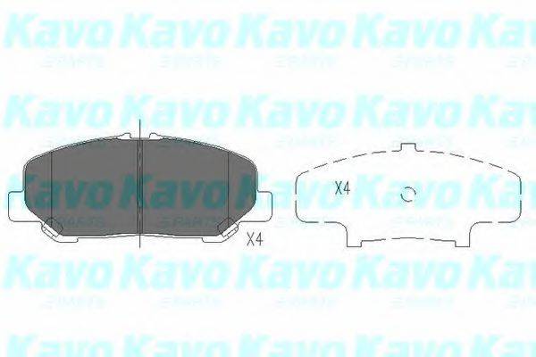 Комплект гальмівних колодок, дискове гальмо