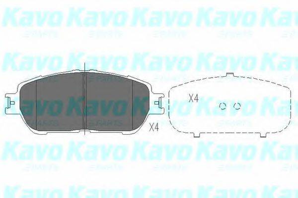 Комплект тормозных колодок, дисковый тормоз