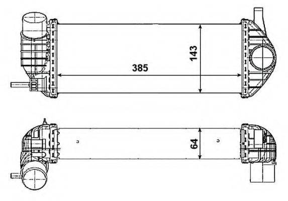 Інтеркулер NRF 30468