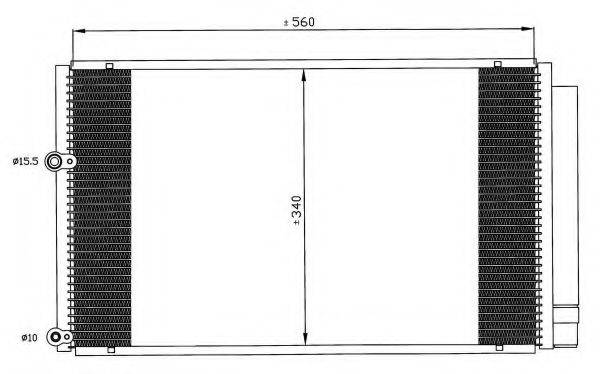 Конденсатор, кондиціонер NRF 35601