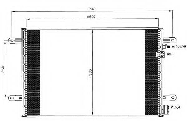 Конденсатор, кондиціонер NRF 35605