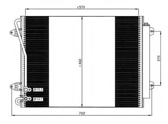 Конденсатор, кондиціонер NRF 35613