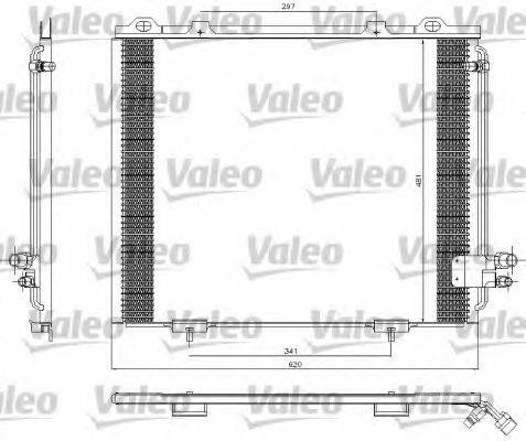 Конденсатор, кондиціонер VALEO 817252