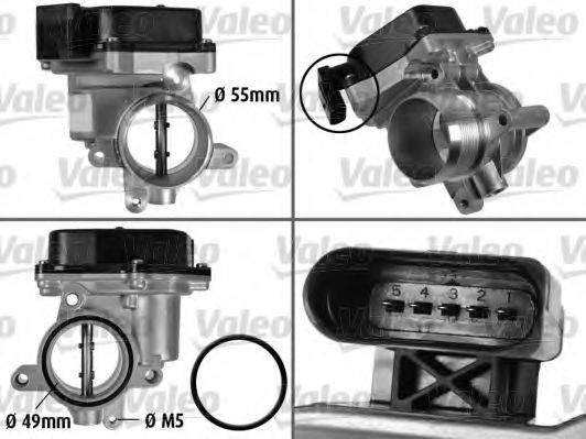 Патрубок дросельної заслінки VALEO 700432