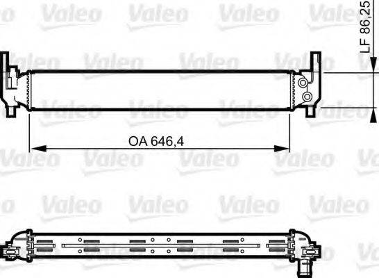 Радіатор, охолодження двигуна VALEO 735310