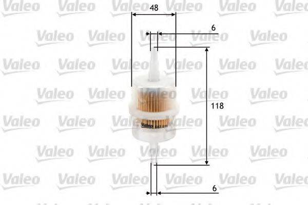 Паливний фільтр VALEO 587011