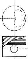 Поршень NURAL 87-990107-40