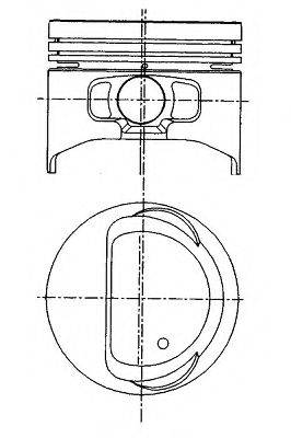 Поршень NURAL 87-436806-00