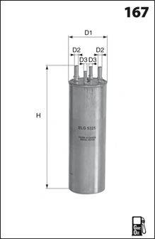 Паливний фільтр MECAFILTER ELE6125