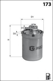 Паливний фільтр MECAFILTER ELG5330