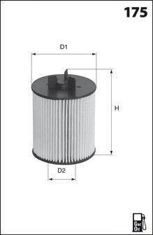 Паливний фільтр MECAFILTER ELG5339