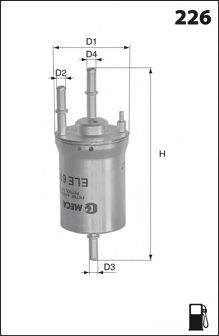 Паливний фільтр MECAFILTER ELE6102