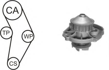 Водяний насос + комплект зубчастого ременя AIRTEX WPK-152301