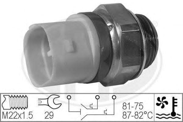 Термові вимикач, вентилятор радіатора ERA 330222