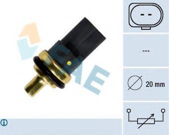 FAE 33784 Датчик, температура охолоджуючої рідини