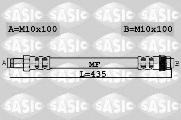 Гальмівний шланг SASIC 6604035