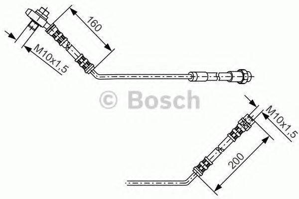 Гальмівний шланг BOSCH 1 987 476 054