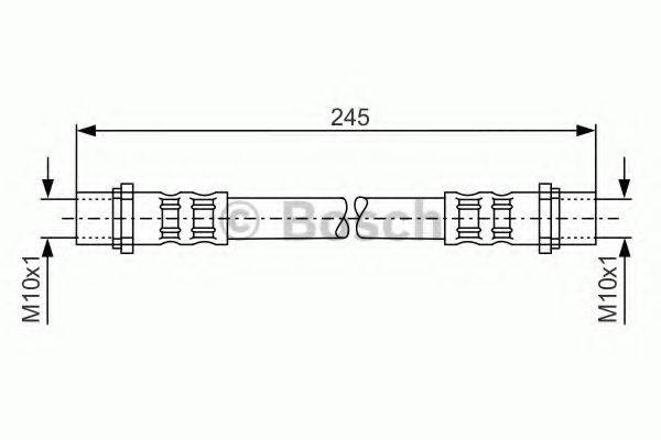Гальмівний шланг BOSCH 1 987 476 904