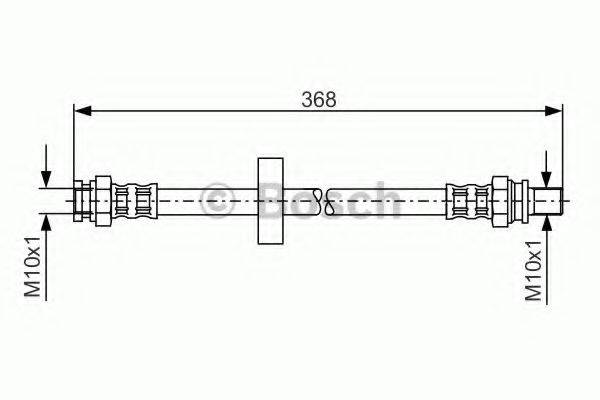 Гальмівний шланг BOSCH 1 987 481 180