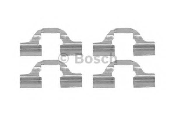 Комплектуючі, колодки дискового гальма BOSCH 1 987 474 435