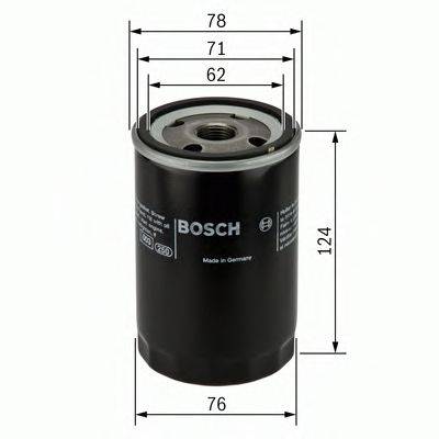 Масляний фільтр BOSCH 0 451 103 340